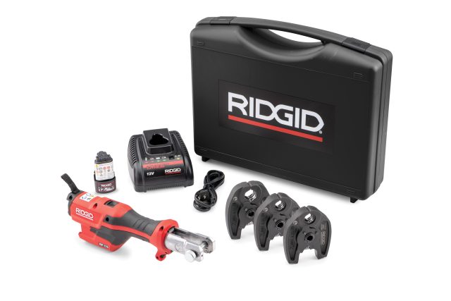 RIDGID MICRO Lisovačka RP-115 (AKU 12V) + 3x čeľuste