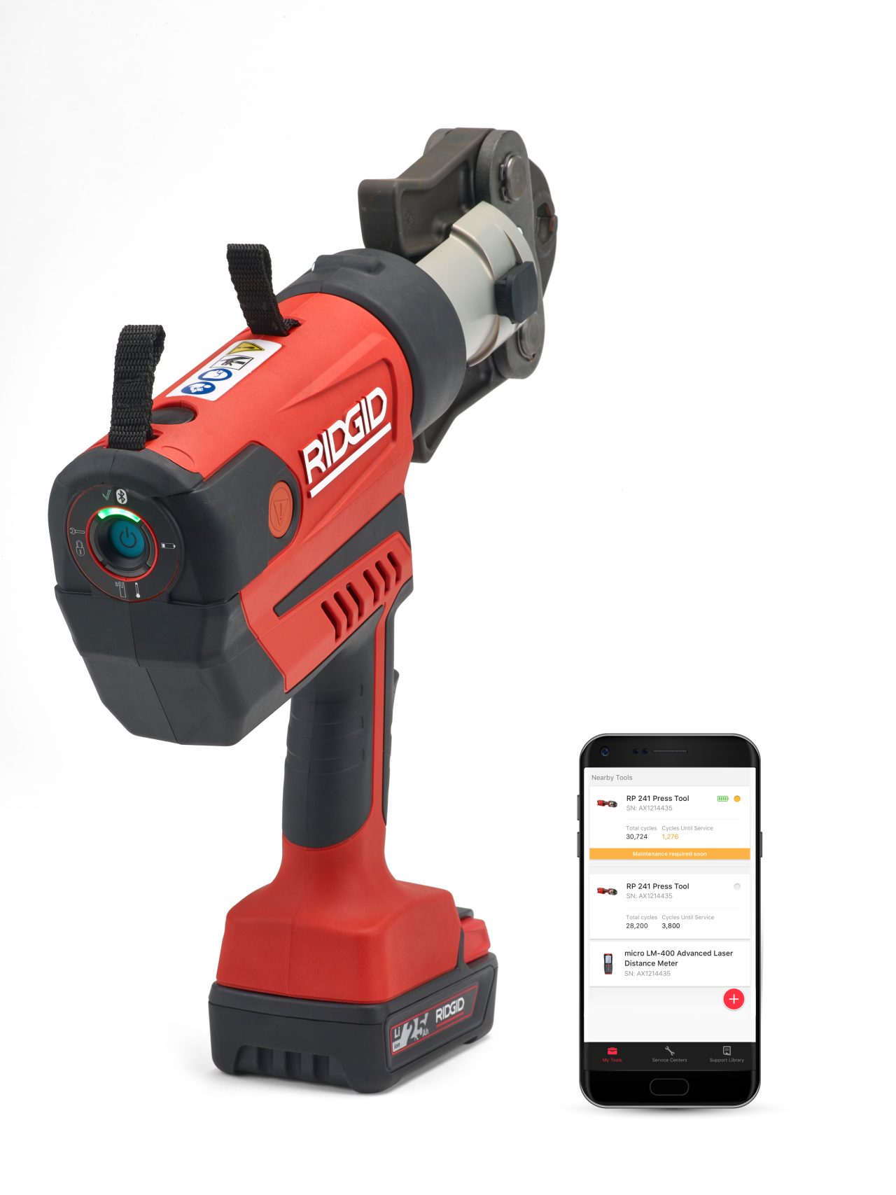 RIDGID lisovačka RP 350-B (AKU 18V)