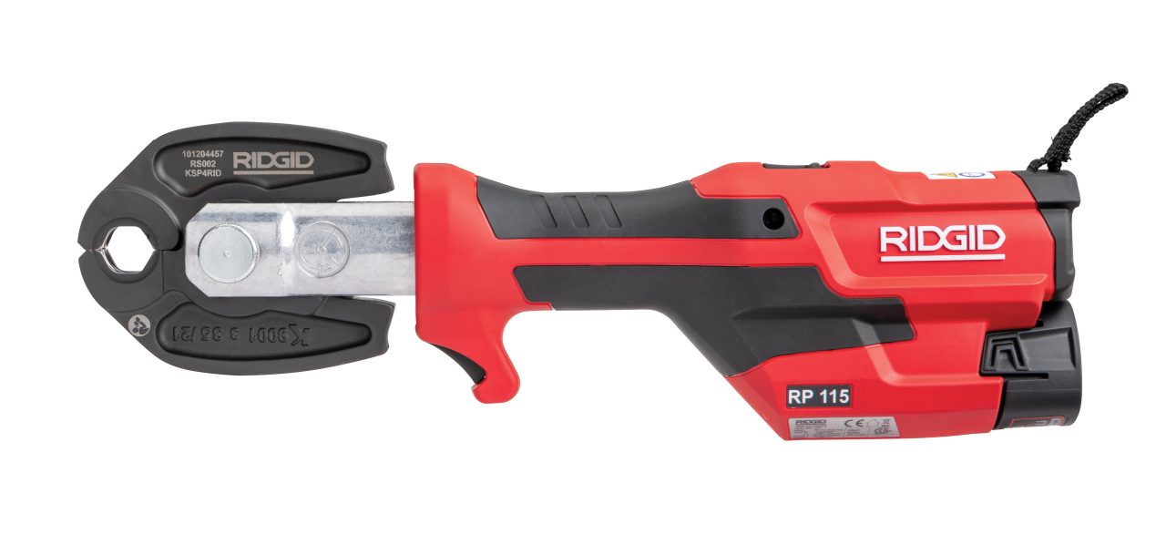 RIDGID MICRO Lisovačka RP-115 (AKU 12V) + 3x čeľuste