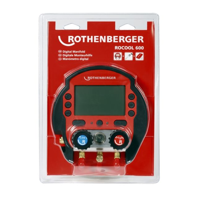 ROTHENBERGER ROCOOL 600 digitálny manometer s teplomerom