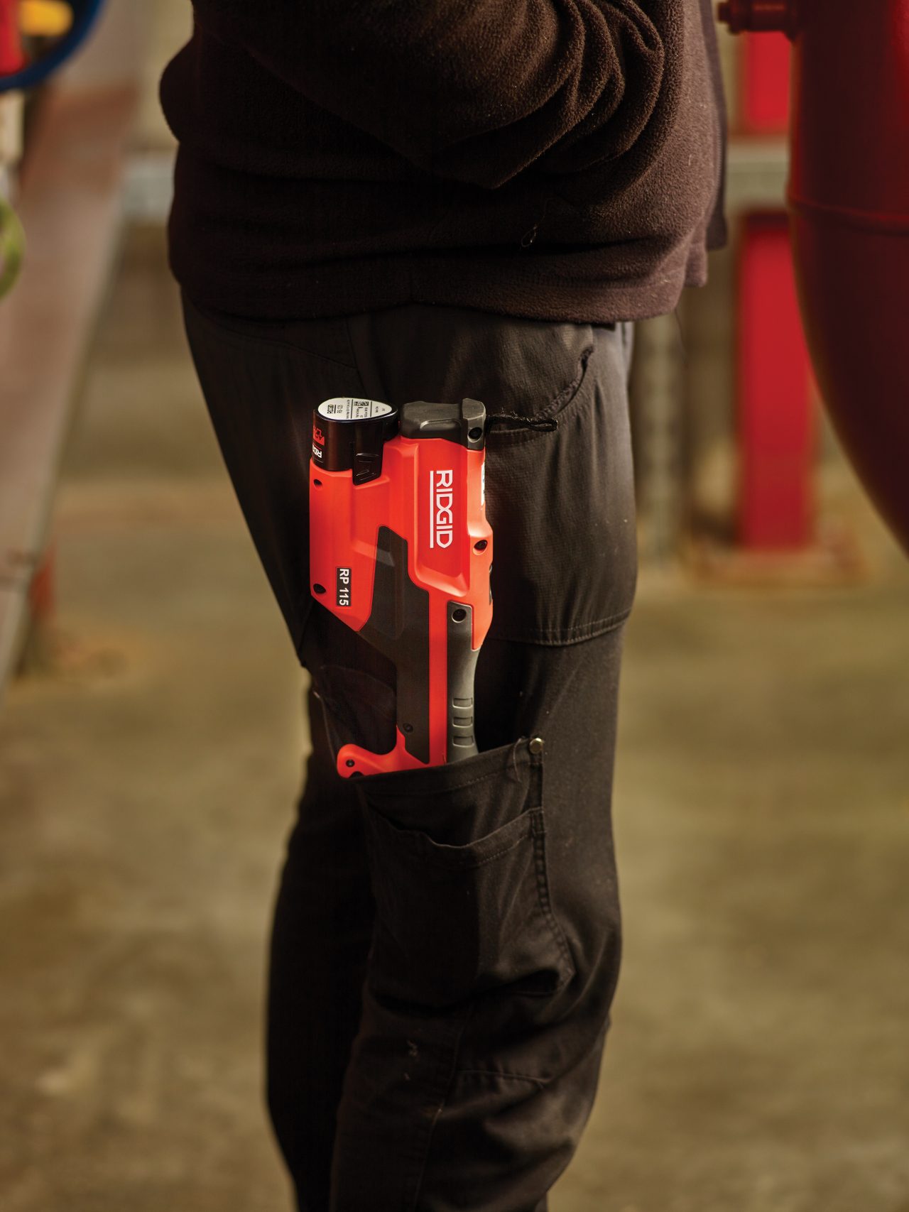RIDGID MICRO Lisovačka RP-115 (AKU 12V) + 3x čeľuste