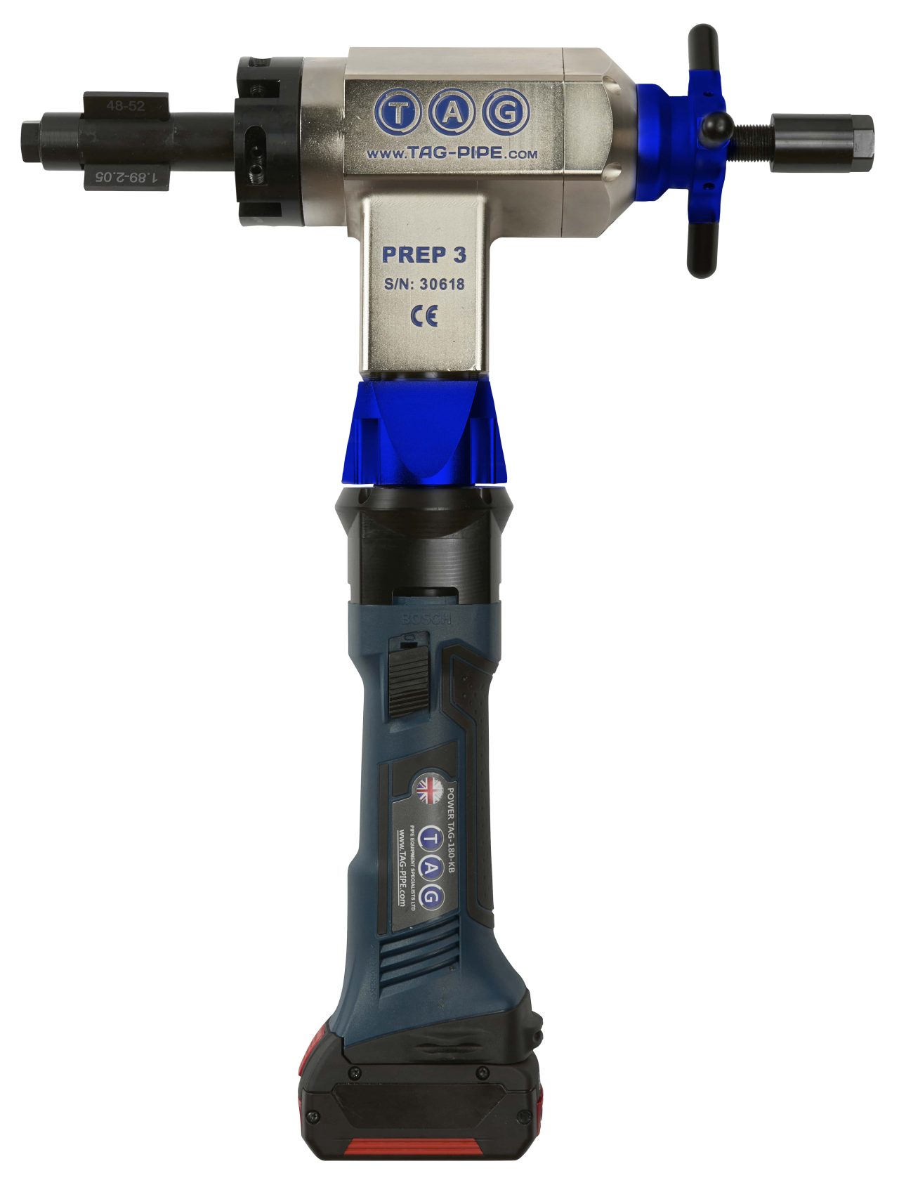 TAG Úkosovačka rúr PREP 3 pre rúry 1-3" (28-76mm)