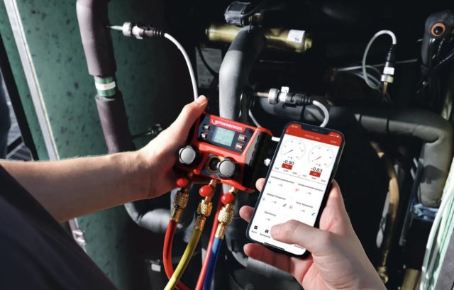 ROTHENBERGER ROCOOL MINI digitálny manometer pre chladivá