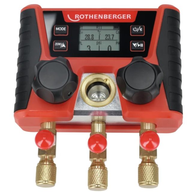 ROTHENBERGER ROCOOL MINI digitálny manometer pre chladivá