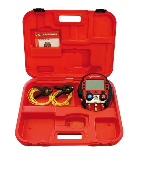 ROTHENBERGER ROCOOL 600 digitálny manometer s teplomerom