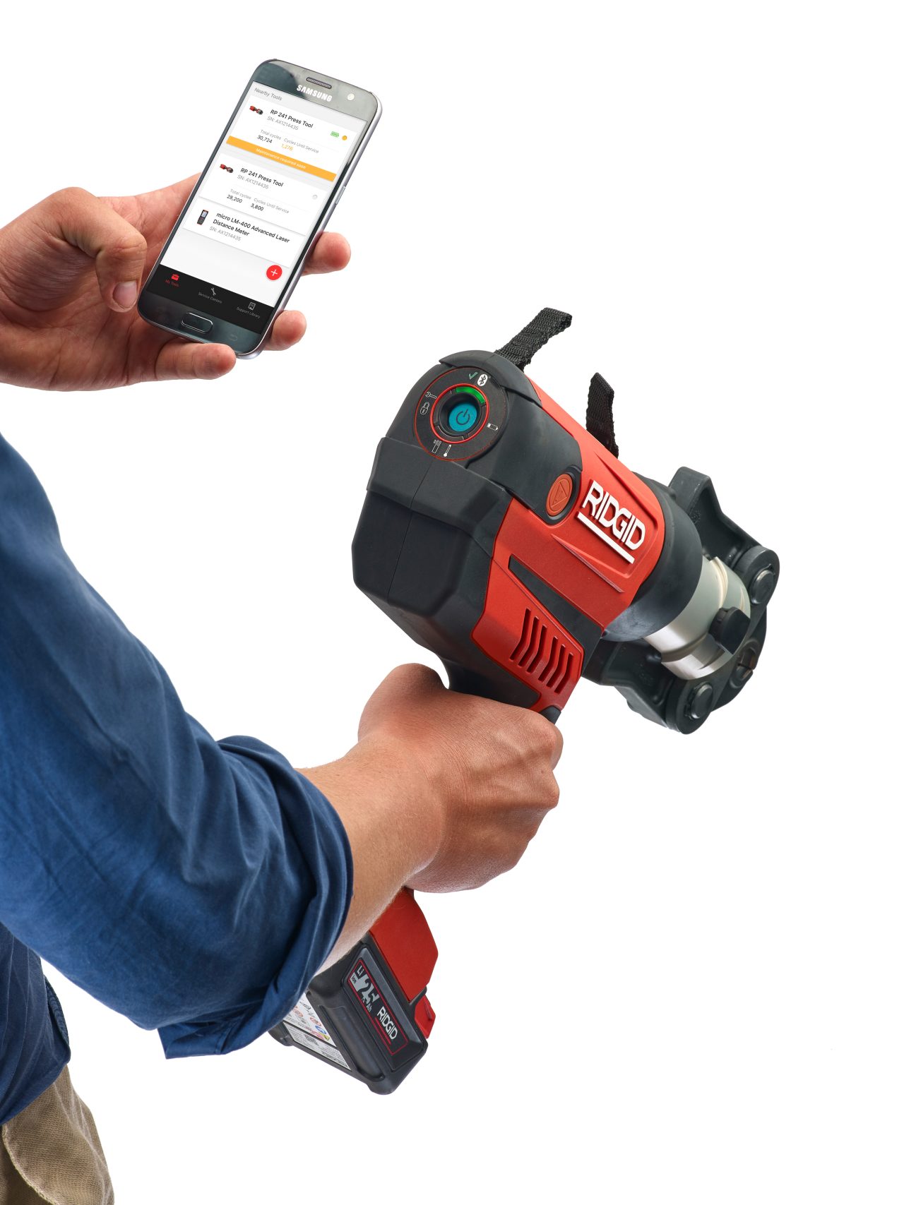 RIDGID lisovačka RP 350-B (AKU 18V)