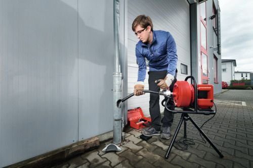 Rothenberger RODRUM VarioClean akumulátorová čistička, Ø 40-100 mm