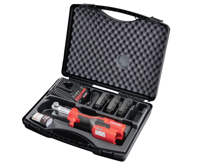 RIDGID MICRO Lisovačka RP-115 (AKU 12V) + 3 čeľuste