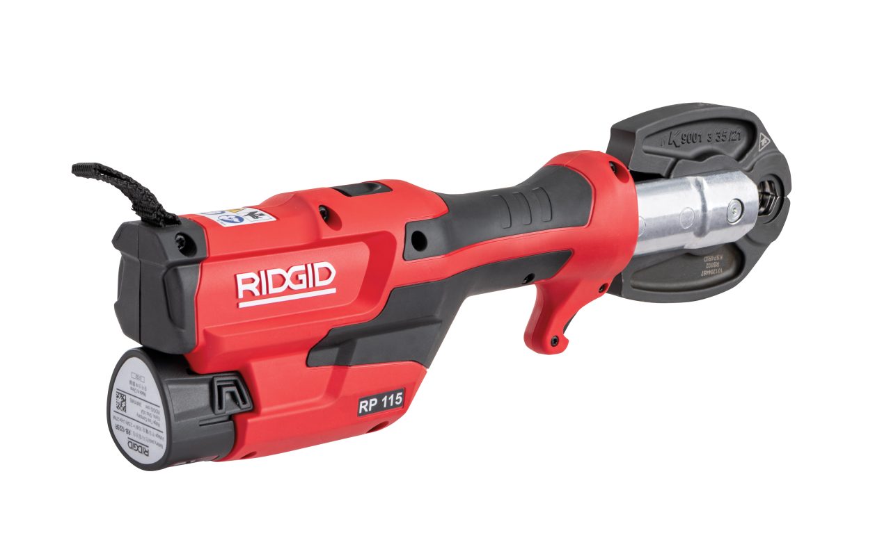 RIDGID MICRO Lisovačka RP-115 (AKU 12V) + 3x čeľuste