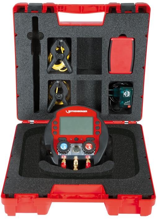 ROTHENBERGER ROCOOL 600 digitálny manometer s teplomerom