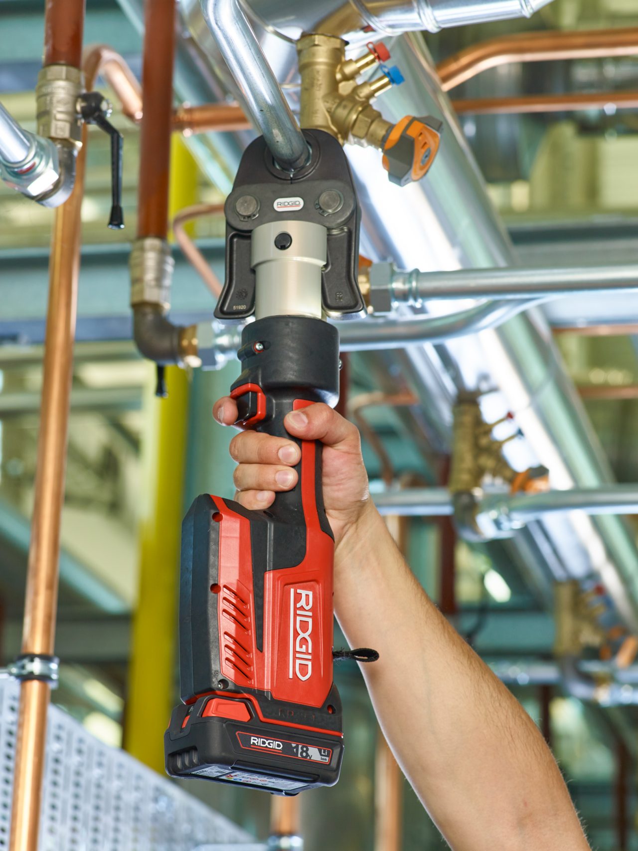 RIDGID lisovačka RP 351-B (AKU 18V)
