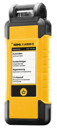 REMS Přístroj pro měření spalin, tlaku a teploty FG4500 C
