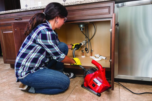 RIDGID PowerClear dřezová čistička