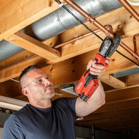 RIDGID MICRO Lisovačka RP-115 (AKU 12V) + 3x čeľuste