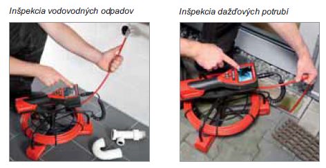 ROTHENBERGER ROSCOPE i2000 inšpekční kamera + modul 25/16 a modul TEC