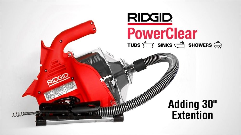 RIDGID PowerClear drezová čistička