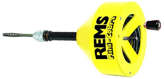 REMS Mini-Cobra čistička potrubí, 20-50 mm