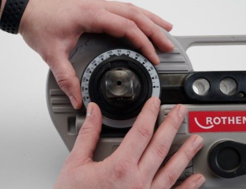 Rothenberger ROBEND 4000 E akumulátorová ohýbačka, Ø 12 - 35 mm