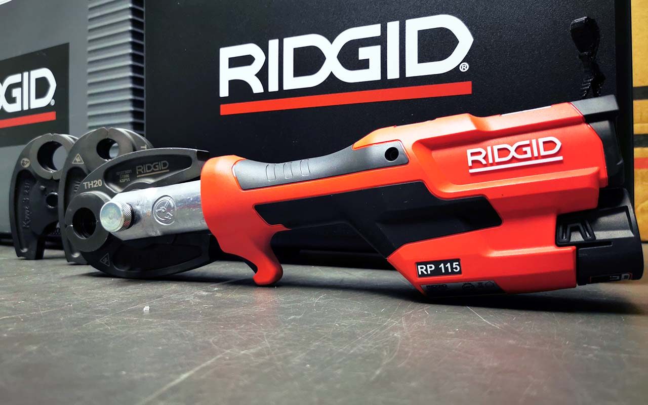 RIDGID Univerzálna čeľusť MICRO 15kN pre vložky profilu TH, V, RF