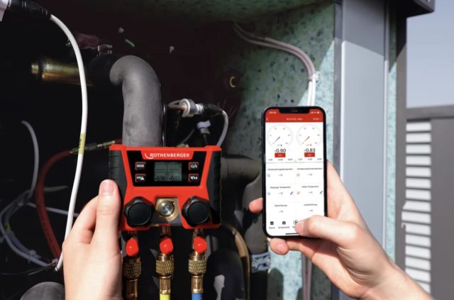 ROTHENBERGER ROCOOL MINI digitálny manometer pre chladivá
