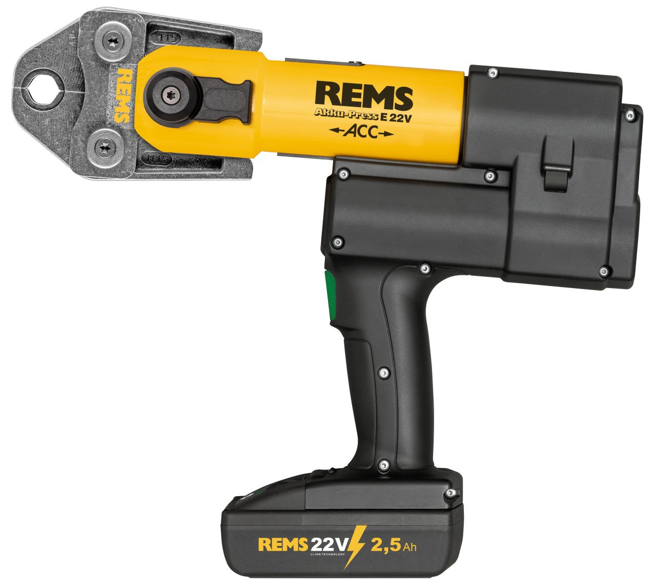 REMS Akku-Press E 22V ACC akumulátorová lisovačka