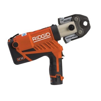 • PREDAJ UKONČENÝ • RIDGID Mini lisovačka Compact RP-240 (AKU 12V) + 3x čeluste