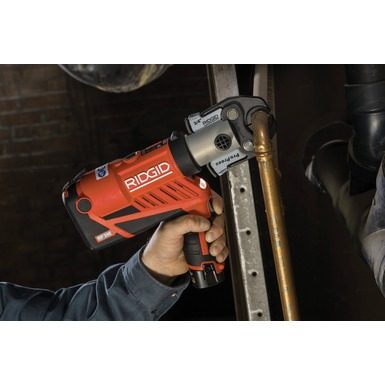 • PREDAJ UKONČENÝ • RIDGID Mini lisovačka Compact RP-240 (AKU 12V) + 3x čeluste