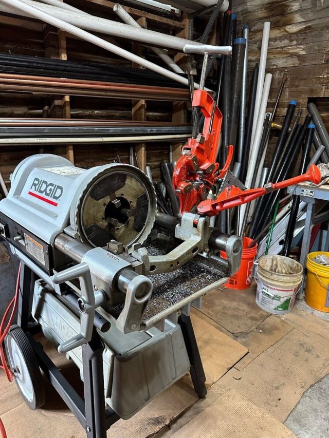 RIDGID Menetvágógép, 1224-es modell do 4"
