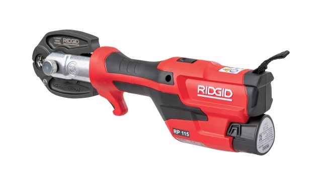 RIDGID MICRO Lisovačka RP-115 (AKU 12V) + 3x čeľuste