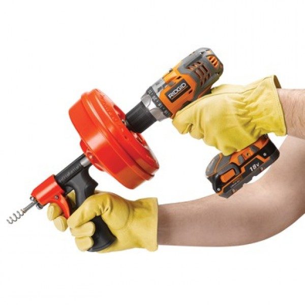RIDGID POWER-SPIN+ Ručná čistička s autoposuvom špirály