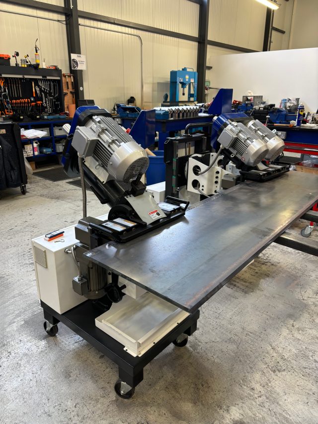 Climax EM60 Blechanfasmaschine, 6 - 80 mm Blechdicke