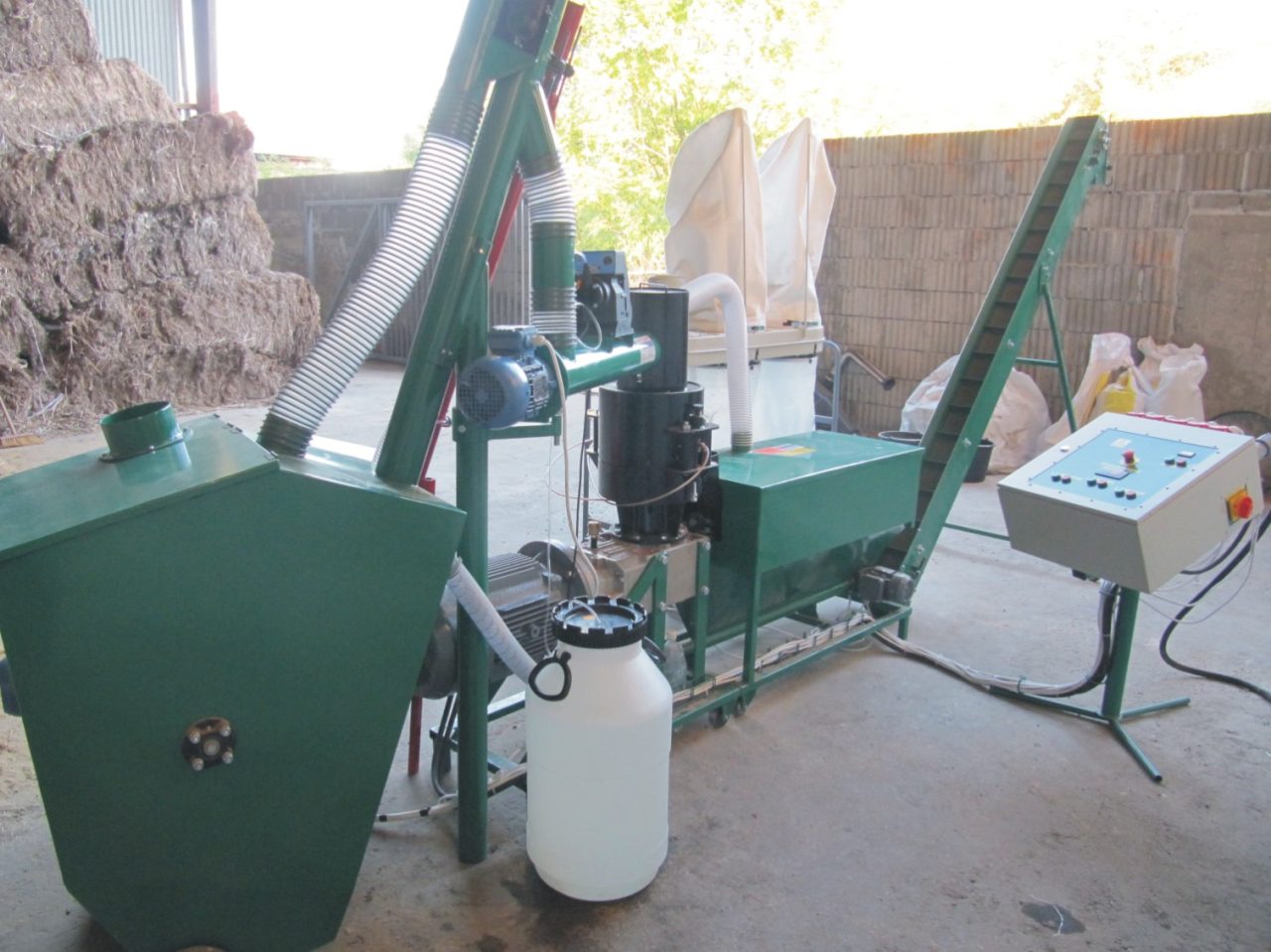 Peletovacia linka Mgl 400