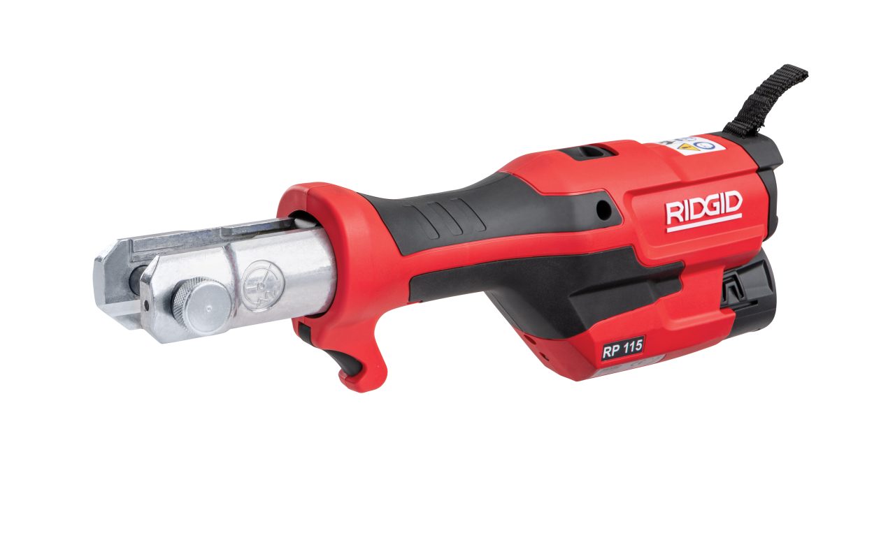 RIDGID MICRO Lisovačka RP-115 (AKU 12V) + 3x čeľuste