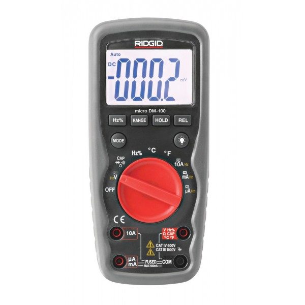 RIDGID Micro DM-100 Digitális multiméter
