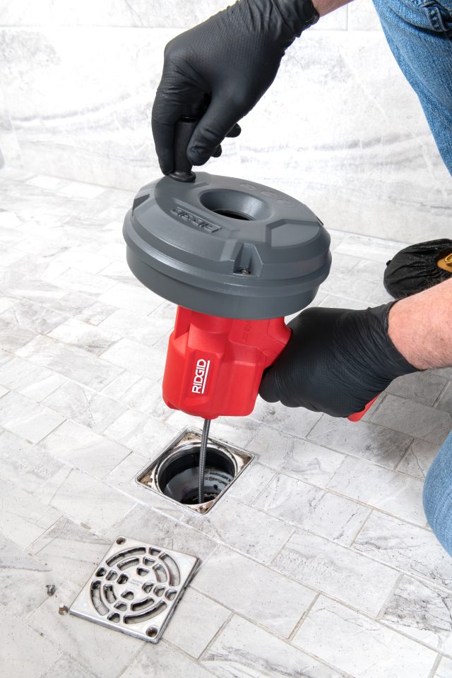RIDGID EZ SPIN Drain Snake – Ruční čistič odtoků