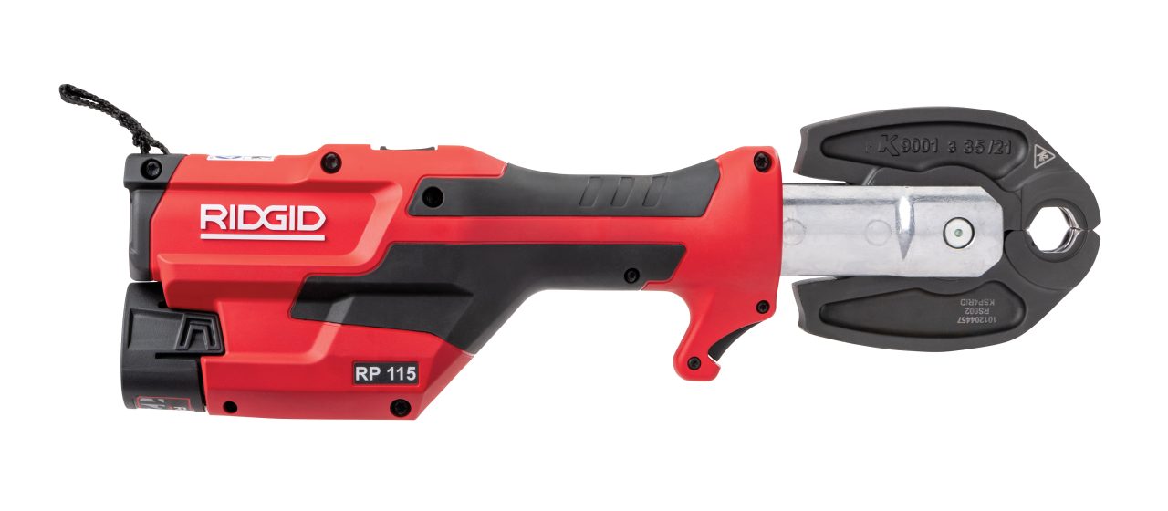 RIDGID MICRO Lisovačka RP-115 (AKU 12V) + 3 čeľuste
