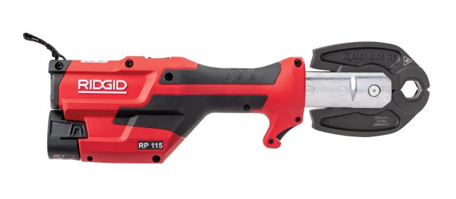 RIDGID MICRO Lisovačka RP-115 (AKU 12V) + 3 čeľuste
