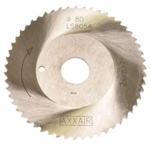 AXXAIR Rezné kotúče Ø80 mm na rúry s hrúbkou steny 2-7 mm, 5 ks