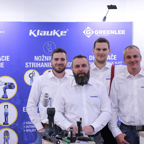 Klauke a Greenlee na výstave AMPER