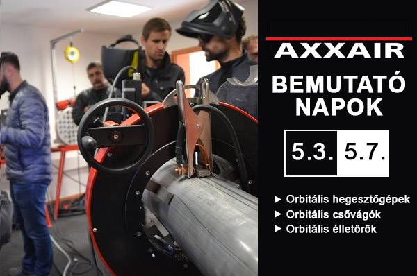 AXXAIR Bemutató napok