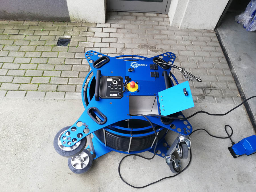 Boldan Rotomax omielač potrubí