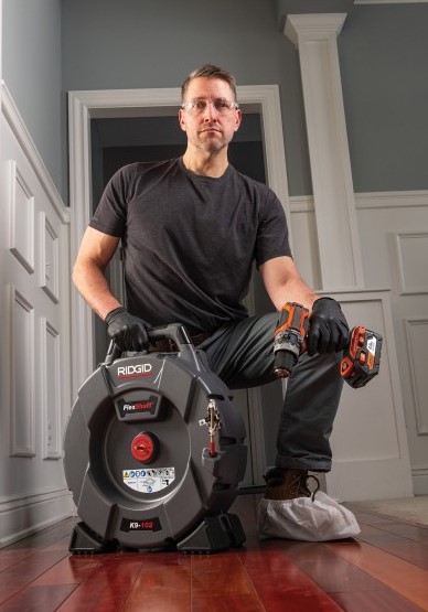 Ovládací panel Ovládací panel lisovačky RIDGID RP 350-C