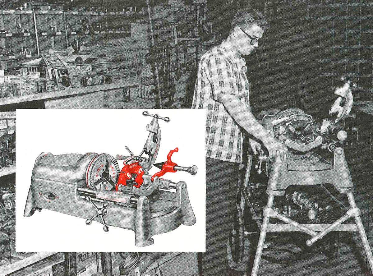 História závitorezov RIDGID História závitorezov RIDGID