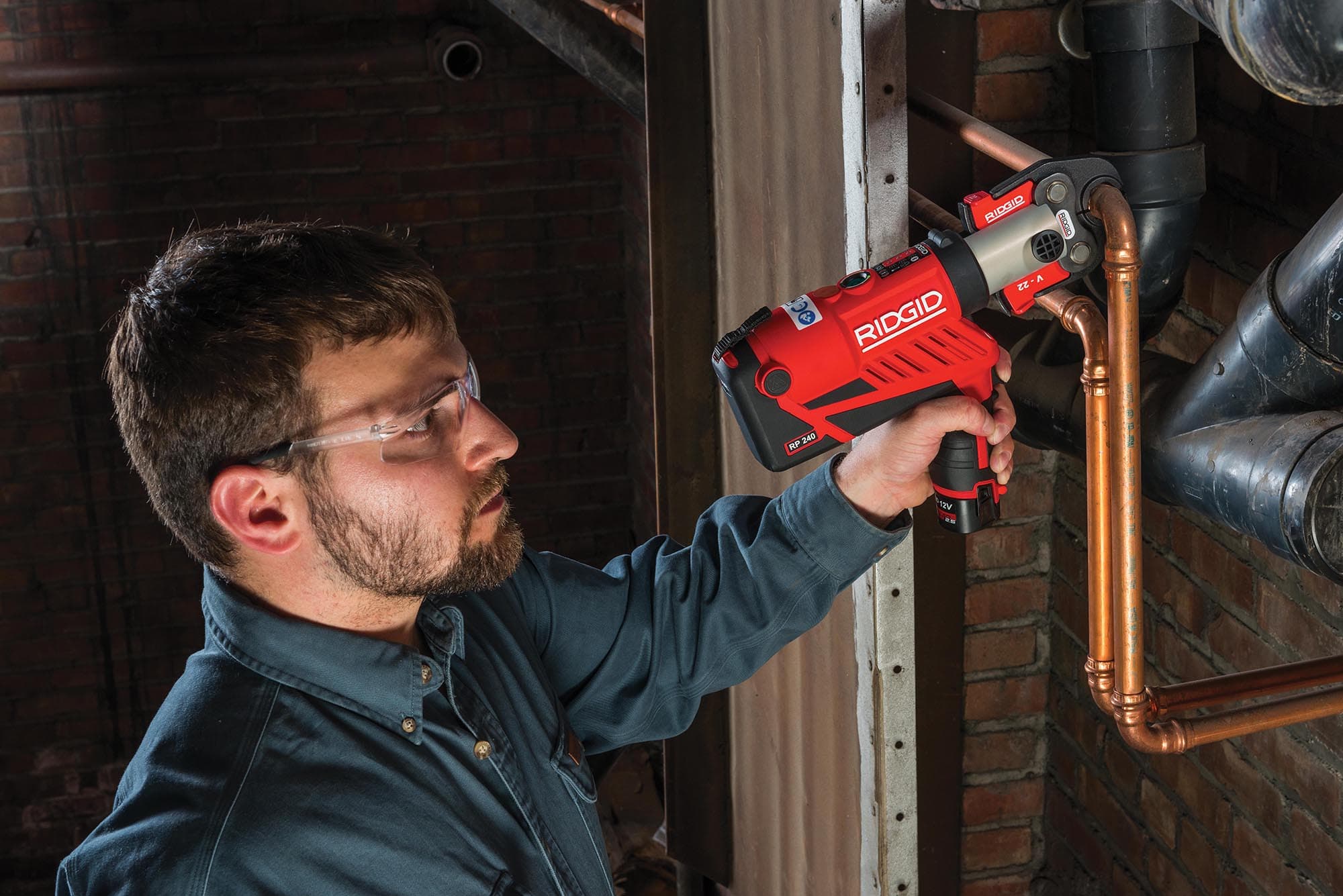 RIDGID lisovačky RP 240 a RP 241