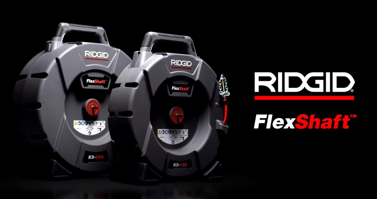 RIDGID Flexshaft reťazový omielač na čistenie potrubí