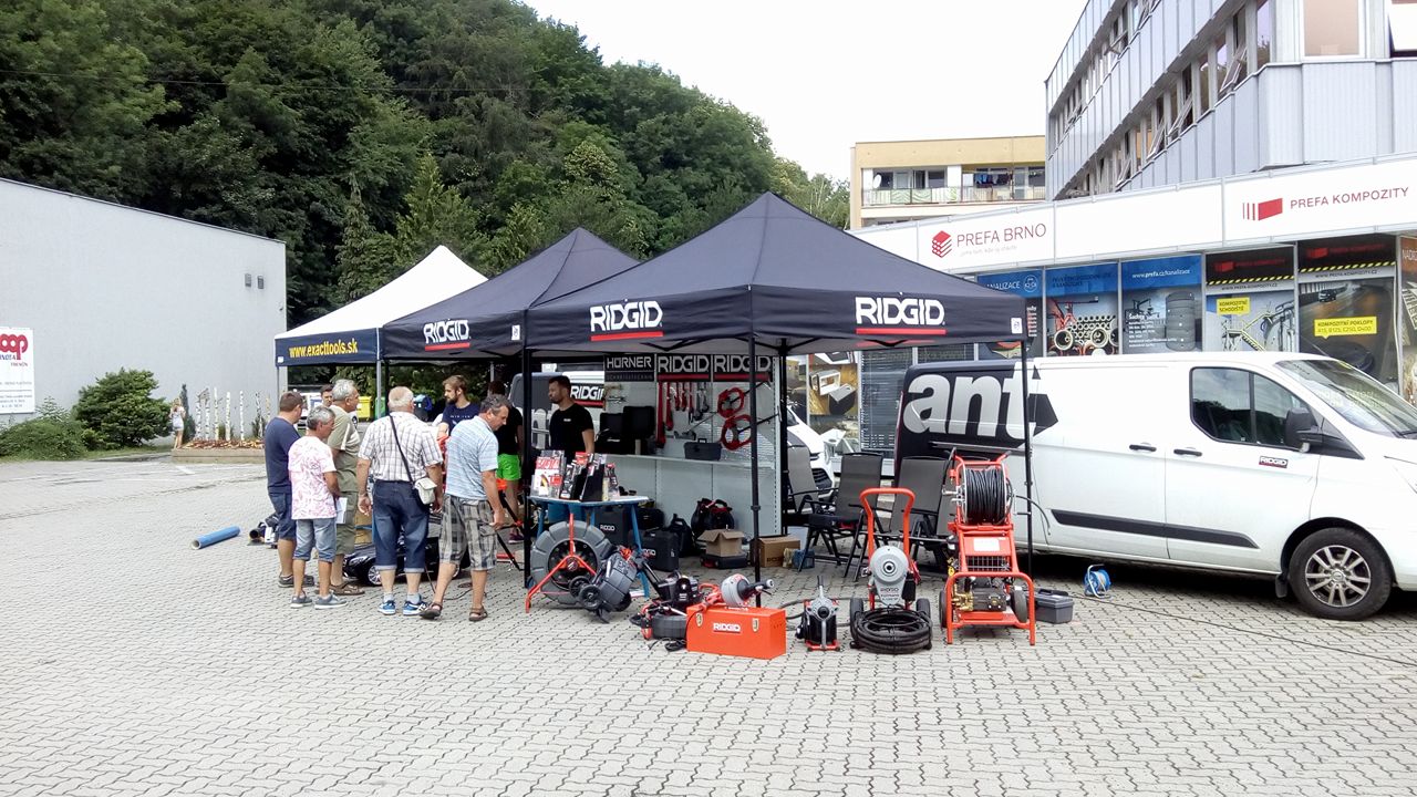 RIDGID na výstave AQUA 2018 v Trenčíne