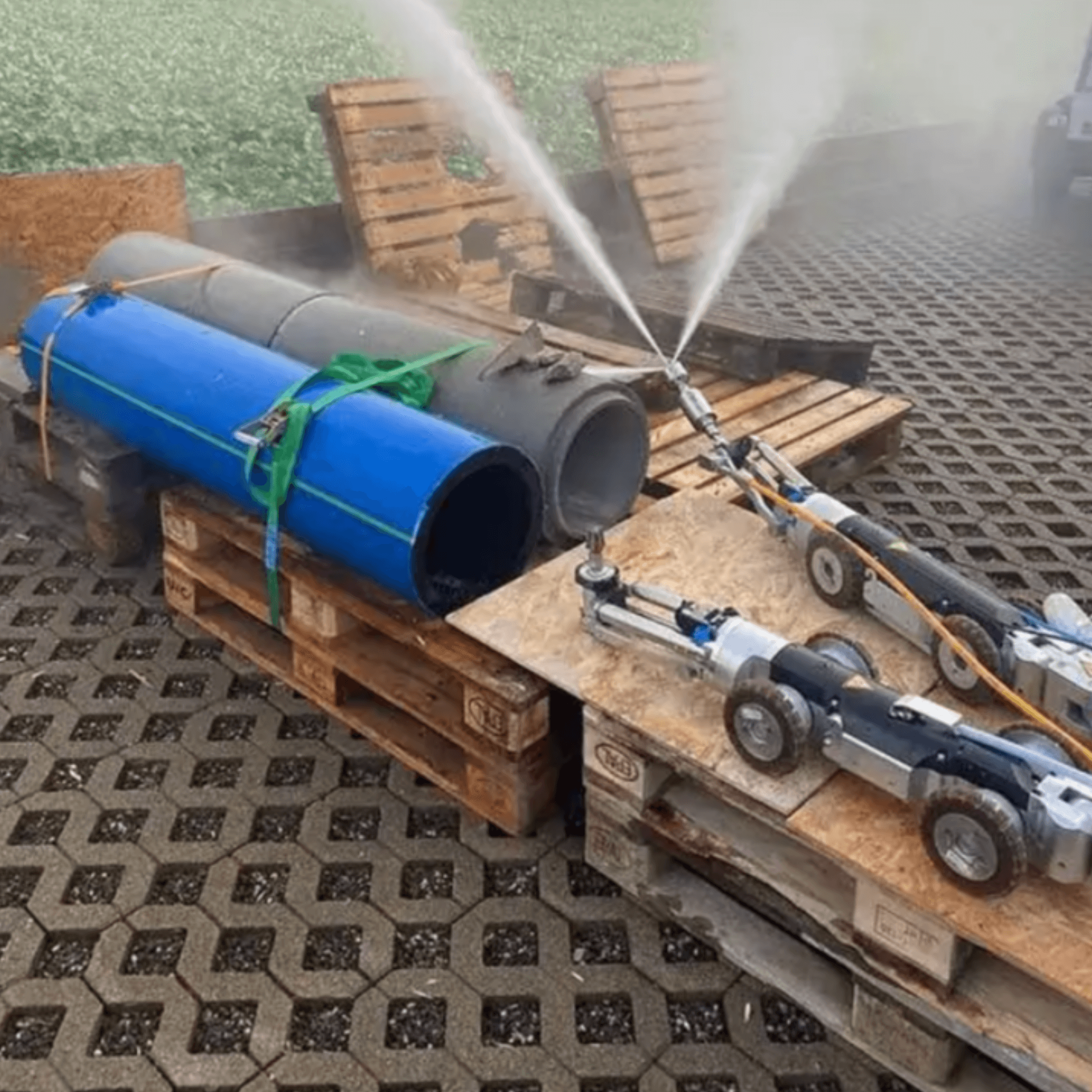 IBAK Microgator GT – Vozíková fréza s vysokým tlakem