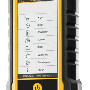 REMS  Profesionálny elektronický prístroj na meranie spalín, tlaku a teploty FG7500 C