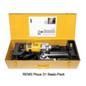 REMS Jádrová vrtačka Picus S1 do Ø 162 mm Basic-Pack