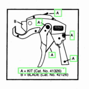 RIDGID Repair Kit 1442